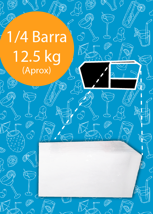 Cuarto de barra de 12.5 kg