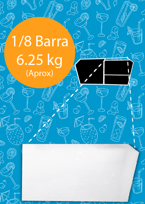 Octavo de barra de 6.25 kg