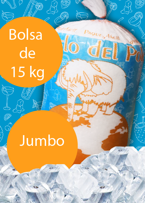 Bolsa jumbo con rolo purificado: 15  kg